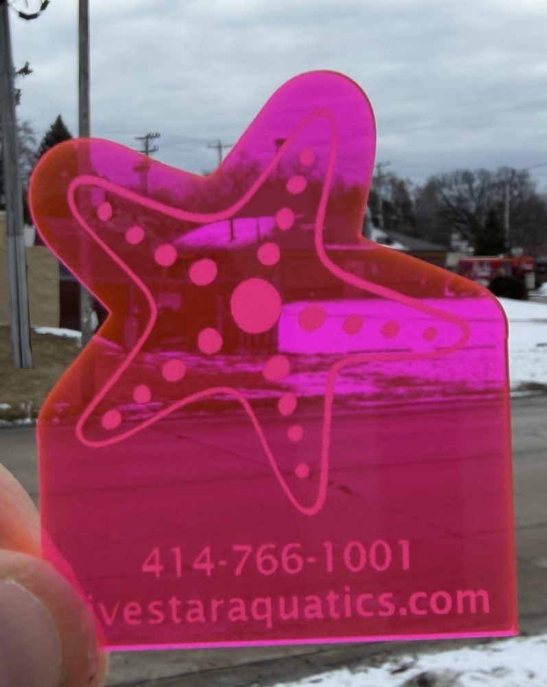 Five Star Aquatics Diamond Polished Algae Scraper- Star Scraper