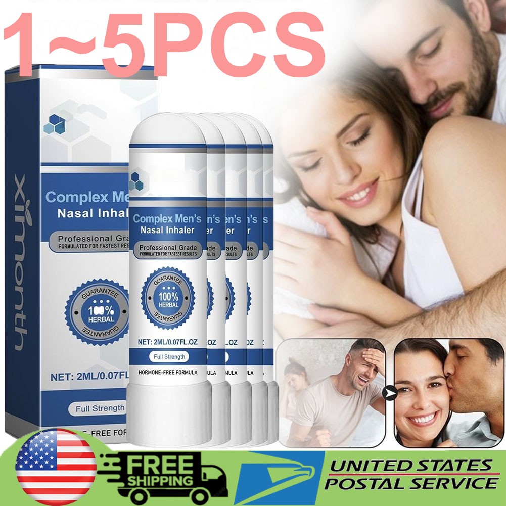 1~5PCS Men's Nasal Inhale Complex Men's Nasal Inhaler Professional Grade