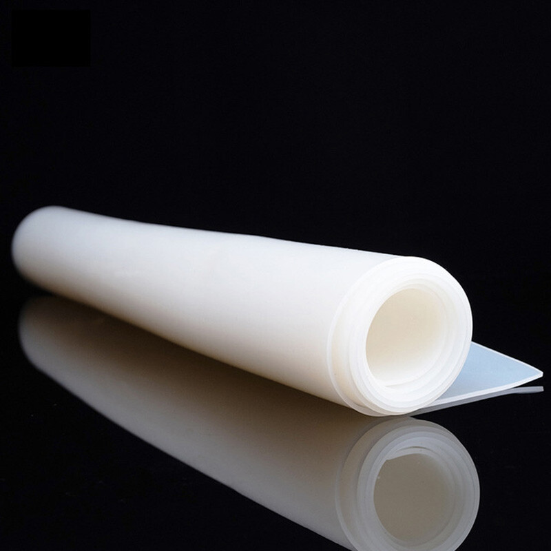 Silicone Rubber Sheet White High Temperature Resistance Panel Mat 0.5-30mm Thick