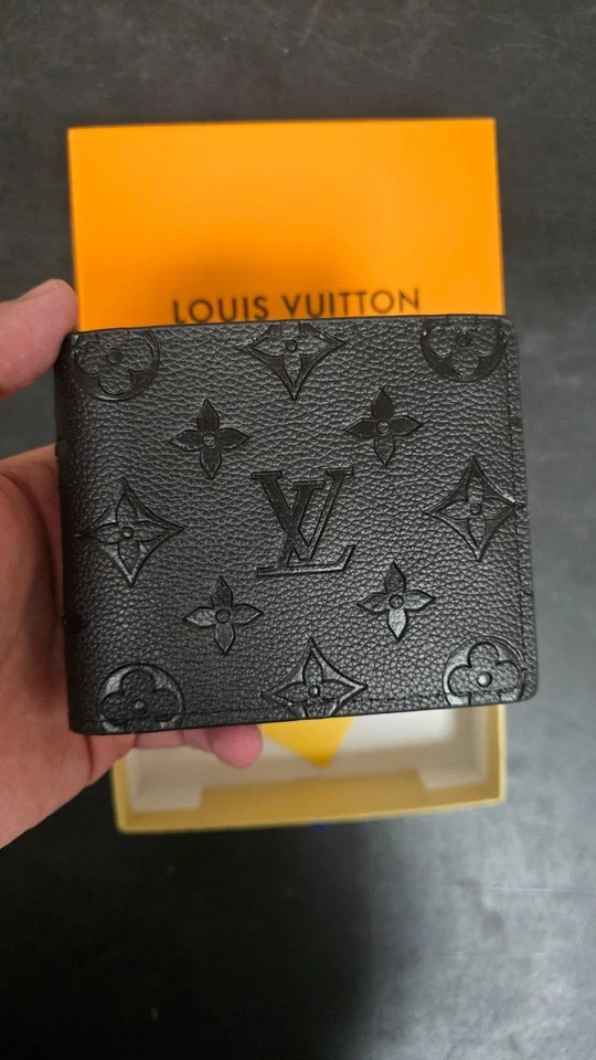 Louis Vuitton Multiple Monogram Slender Canvas Black Men's Wallet
