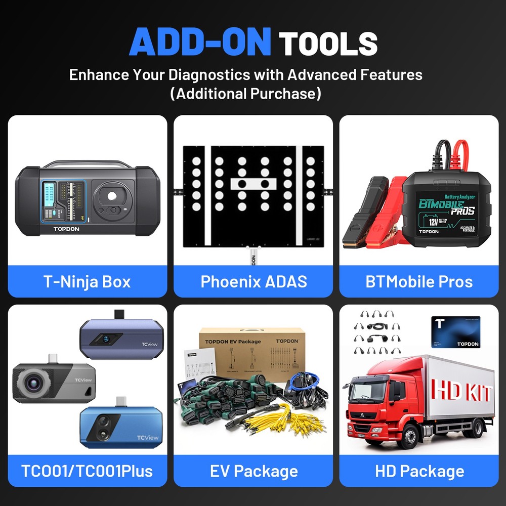 2026 TOPDON Phoenix Smart + T-Ninja Box All-in-1 Bundle ECU Programmer IMMO Key