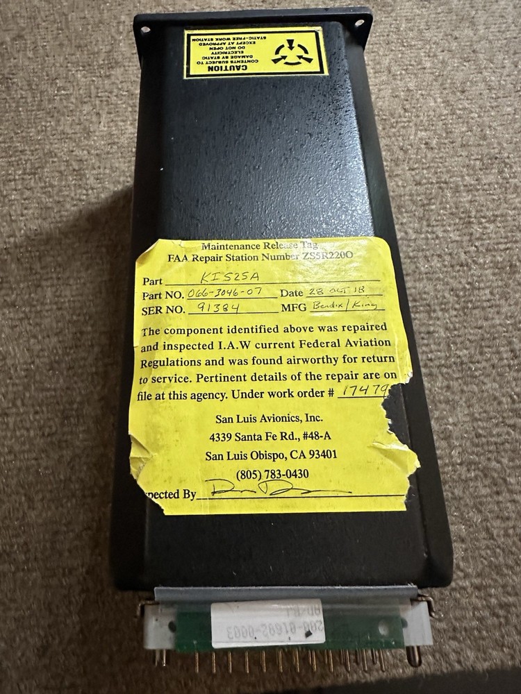 Bendix 525A HSI and gyro