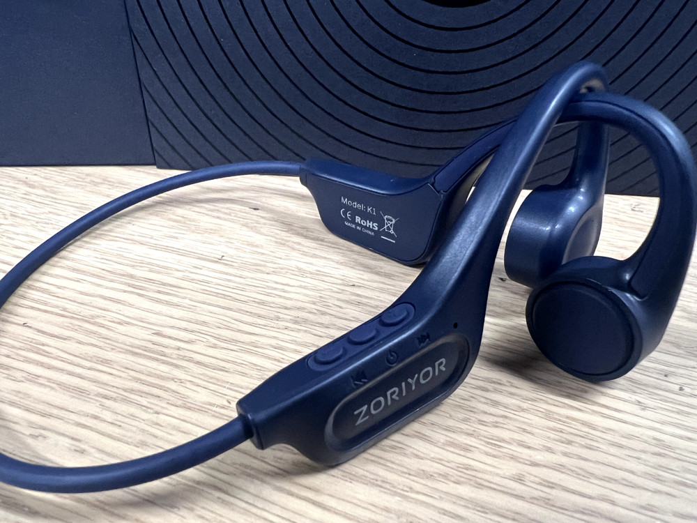 K1 Bone Conduction Bluetooth Headphones – Open-Ear Design, Comfortable & Safe