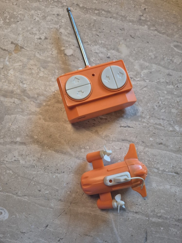 Orange Miniature Submarine Remote Control