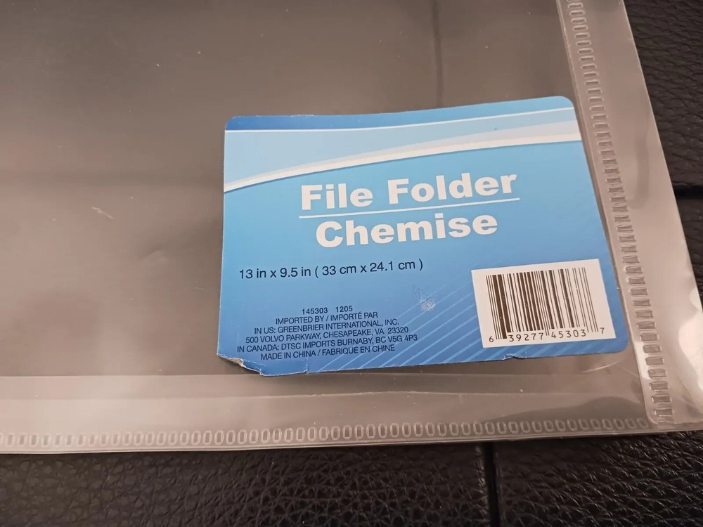 Floral Flap, Document Envelope/Protector, File Folder, 13x9.5, Snap Closure