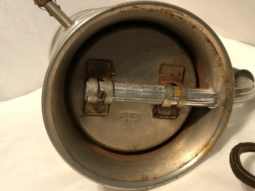 ANTIQUE HUNGARIAN VACUUM / SIPHON COFFEE MAKER ~ M.E.E. SZABVAN ~ HEATS UP! RARE