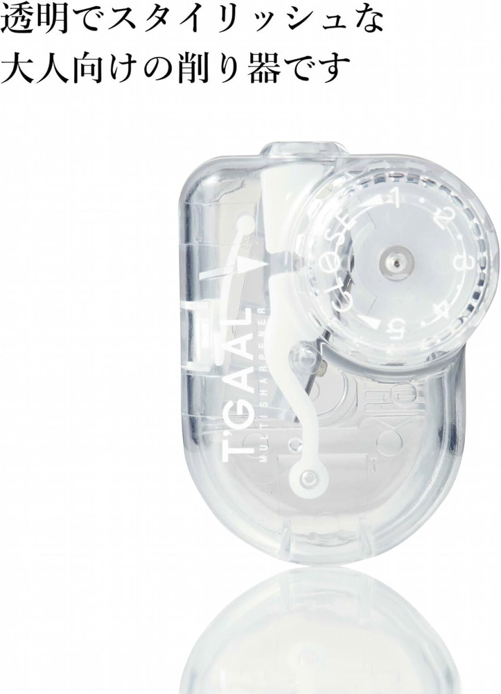 Angle Adjustable Pencil Sharpener Clear Manual 5 Setting Artist Student Tool
