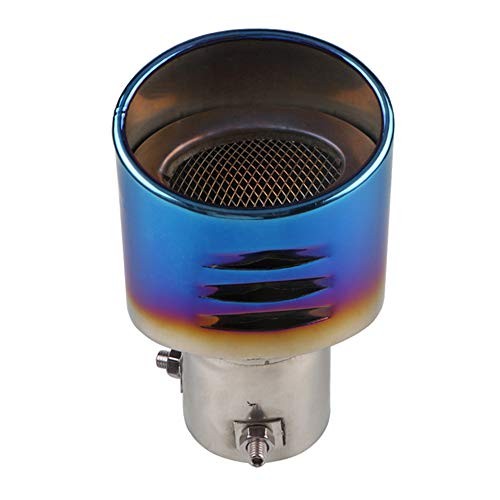 Universal Straight Type Stainless Steel Bolt-On Car Exhaust Tail Muffler Tip