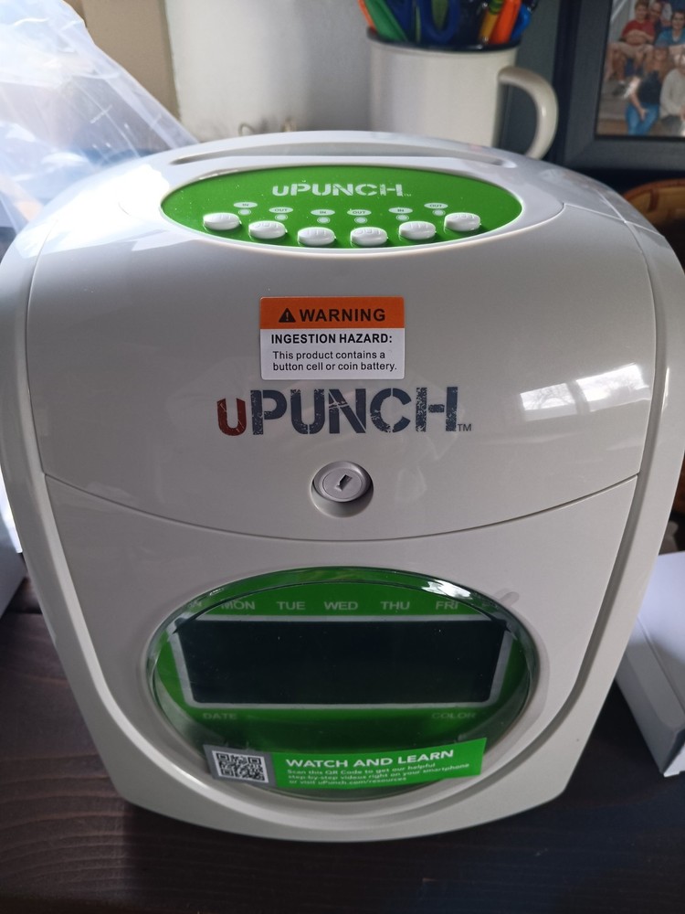 uPunch Complete Small Business Start-Up Kit, AutoAlign Time Clock System HN3000