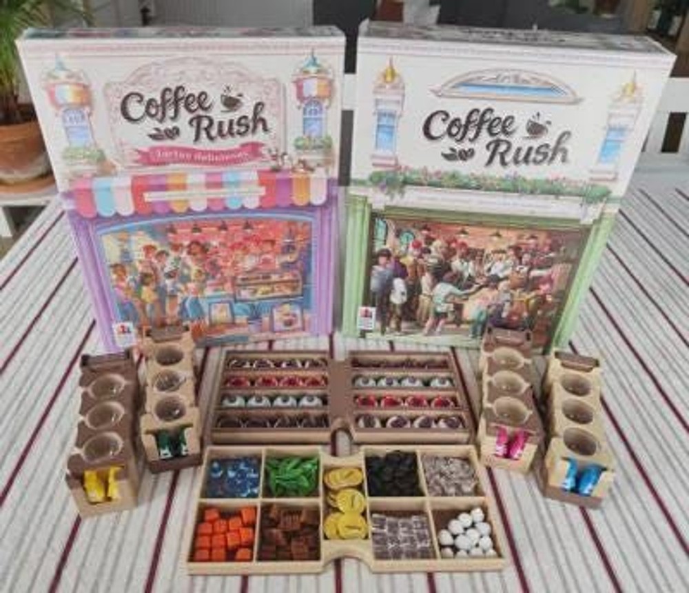3D Printed Insert for Coffee Rush + Piece of Cake