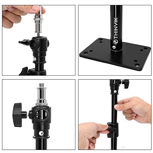 Photography Studio Camera Stand,Lighting Wall Ceiling Mount Wall Mount Stand