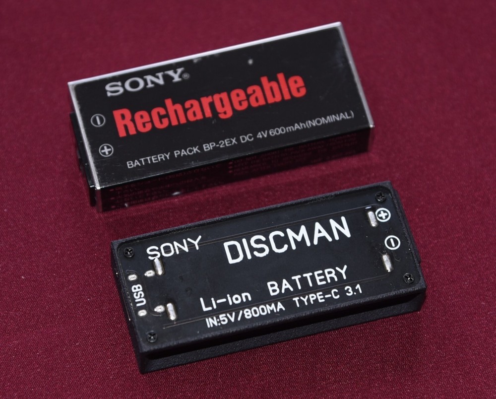 Rechargeable Battery PACK For Sony D-25 D25 Discman CD Player