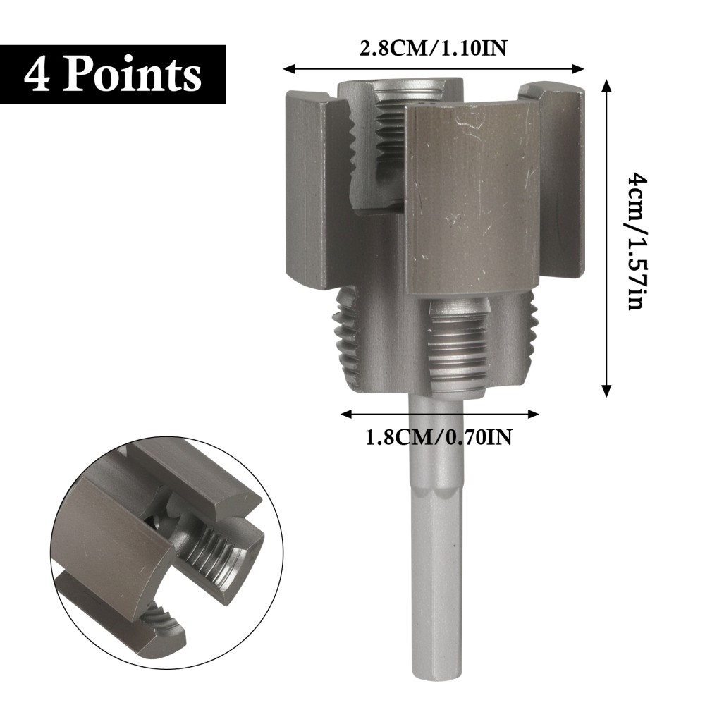 Professional Pipe Threader Tool for Internal and External Plumbing Threads