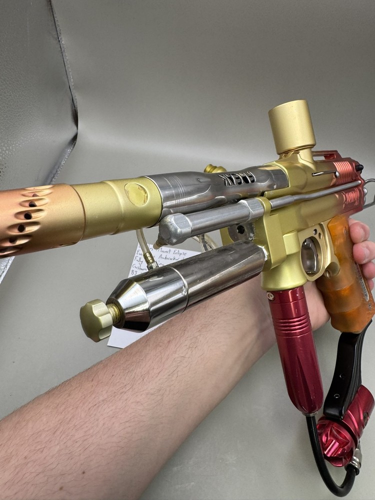 Planet Eclipse Evolution Autococker Sunrise Gold/Red 12"