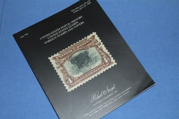 Siegel Auction Jun 1997 Postal History #792 INCLUDES REALIZATIONS BlueLakeStamps
