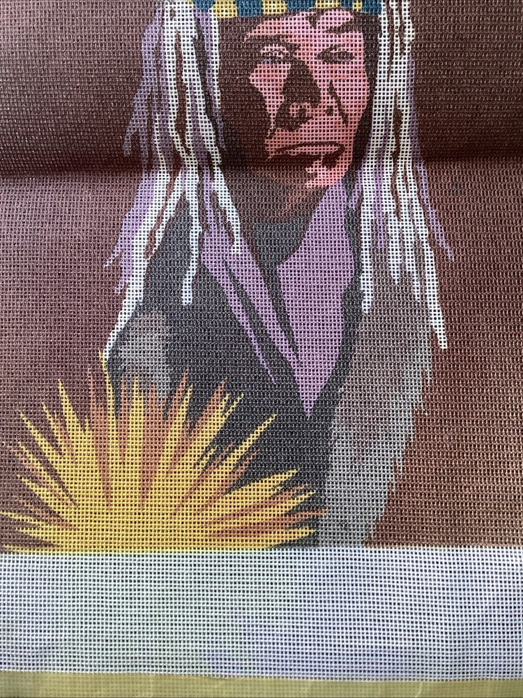 Vintage Needlepoint Canvas