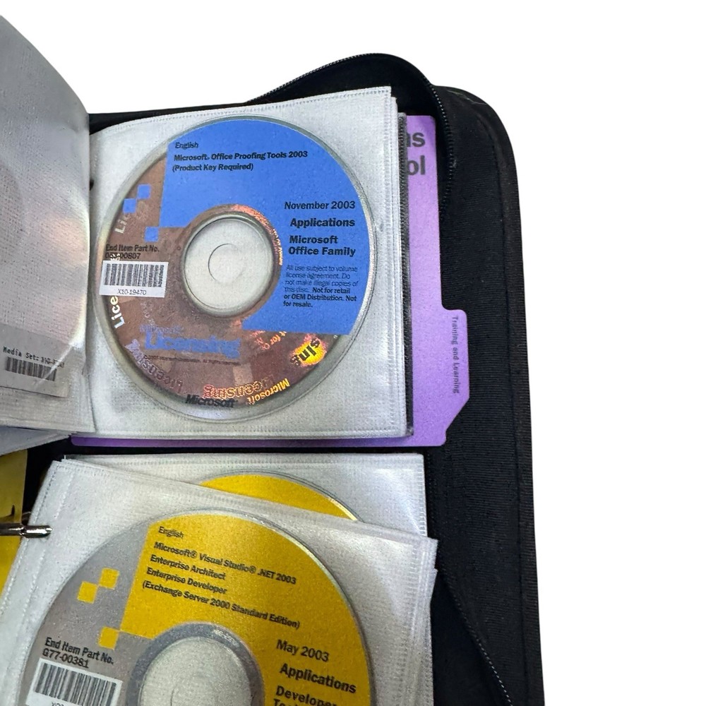 Microsoft Volume Licensing Software Lot Of 48: Servers: Exchange SQL 2003-2010