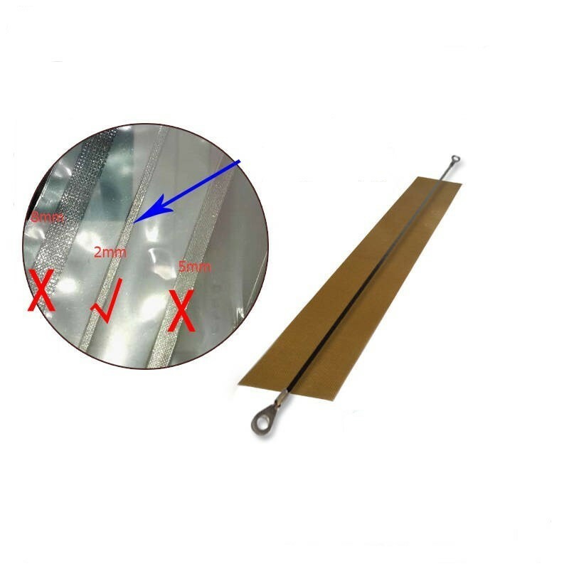 10pcs 500mm Impulse Sealer Heat Wire Element Strip Sealing Machine Heating Wire