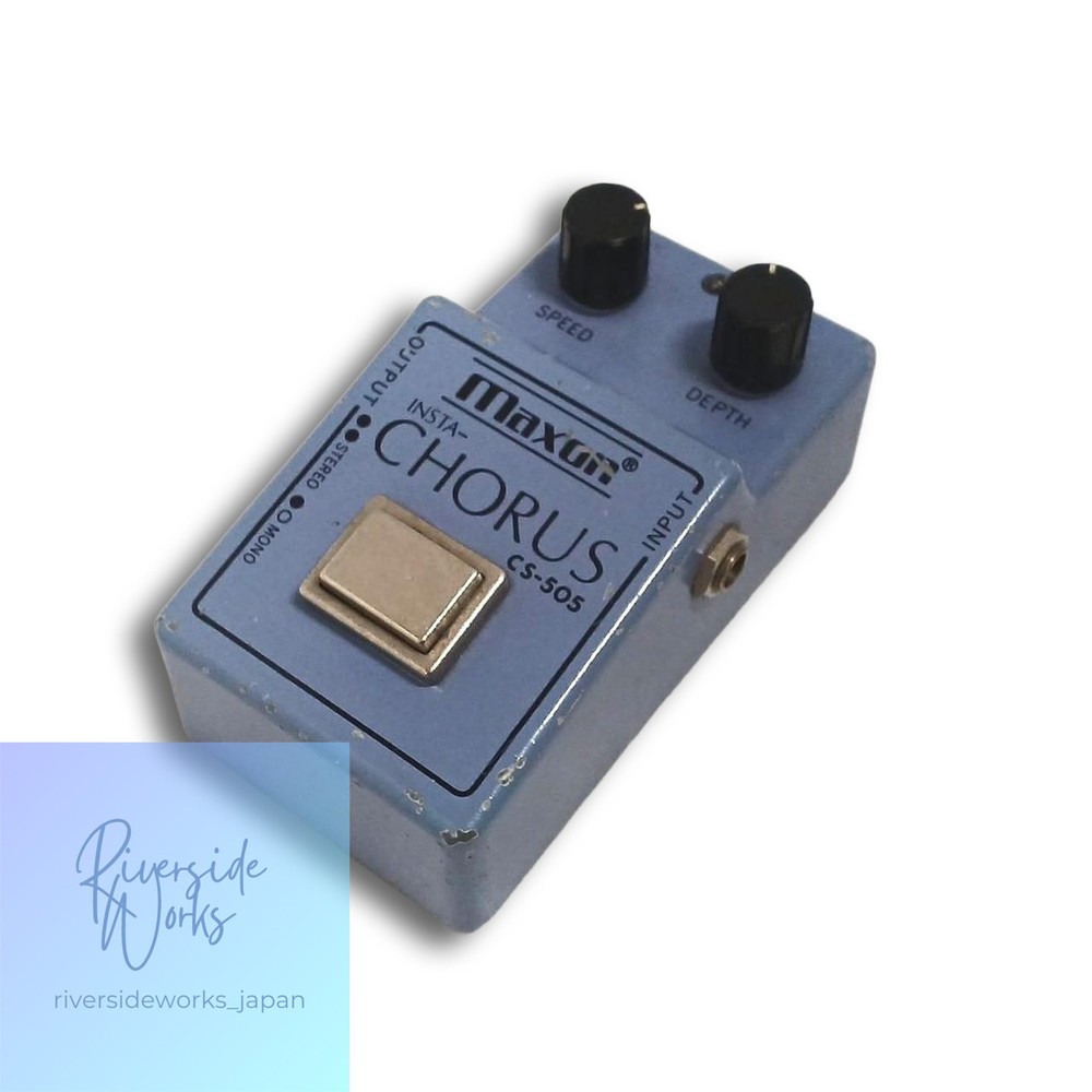 MAXON CS-505 Chorus Effects Pedal for Guitar