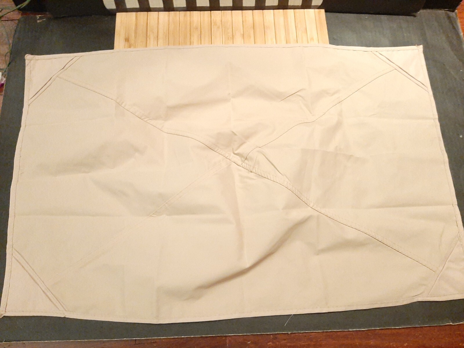 5' x 8' Double Tier Grill Replacement Canopy Khaki Beige