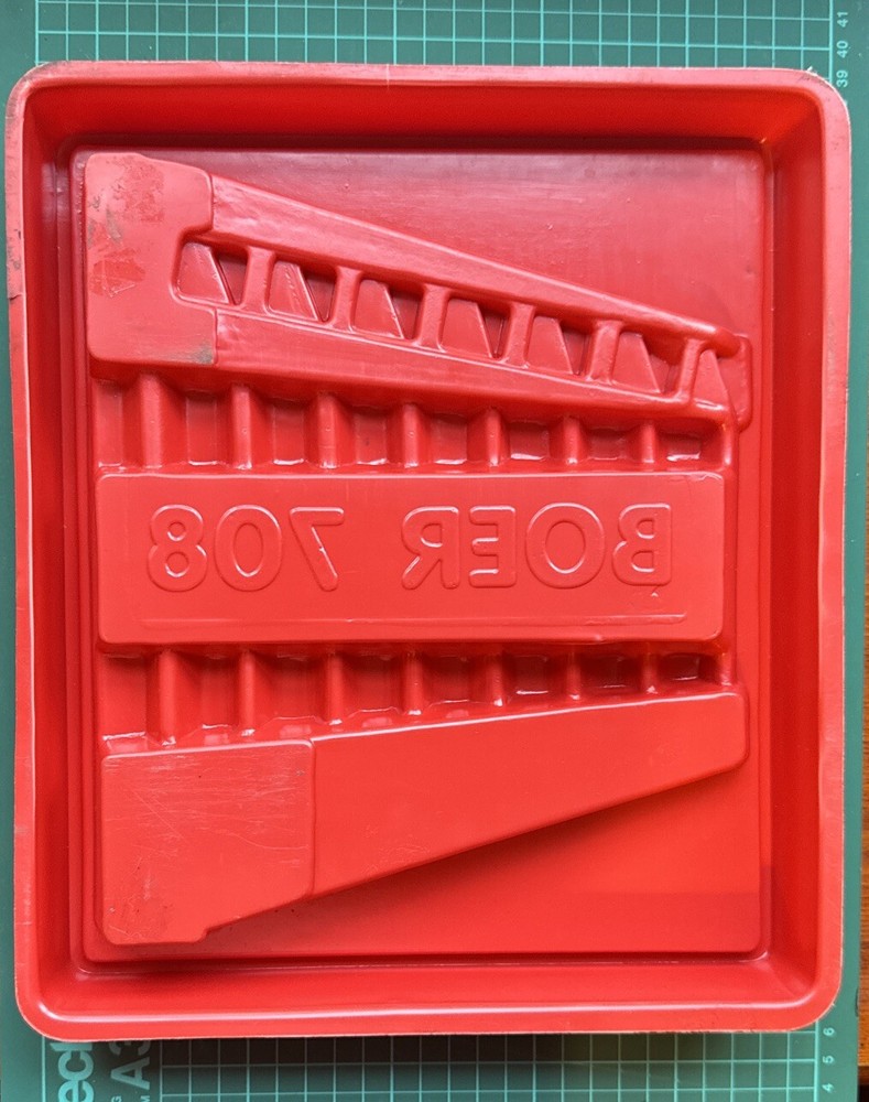Blue Point BOER708 Red Plastic Insert Tray For Spanner Set Tray Only