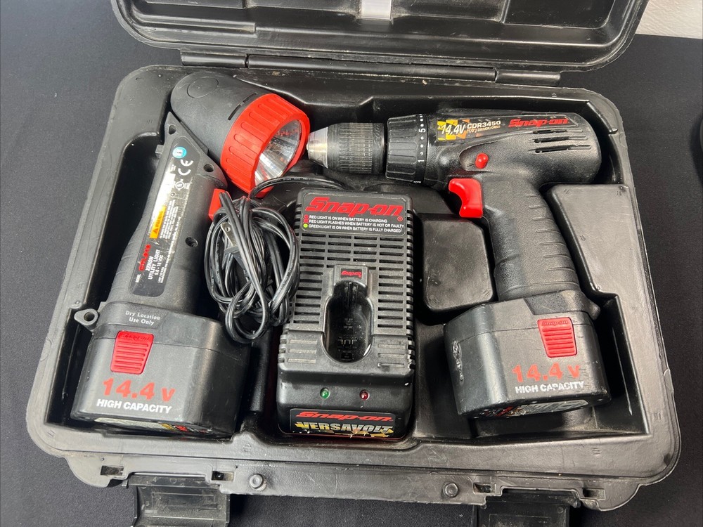 Snap On Tools Mobile, 1/2" Driver/Drill, Light Combo Kit