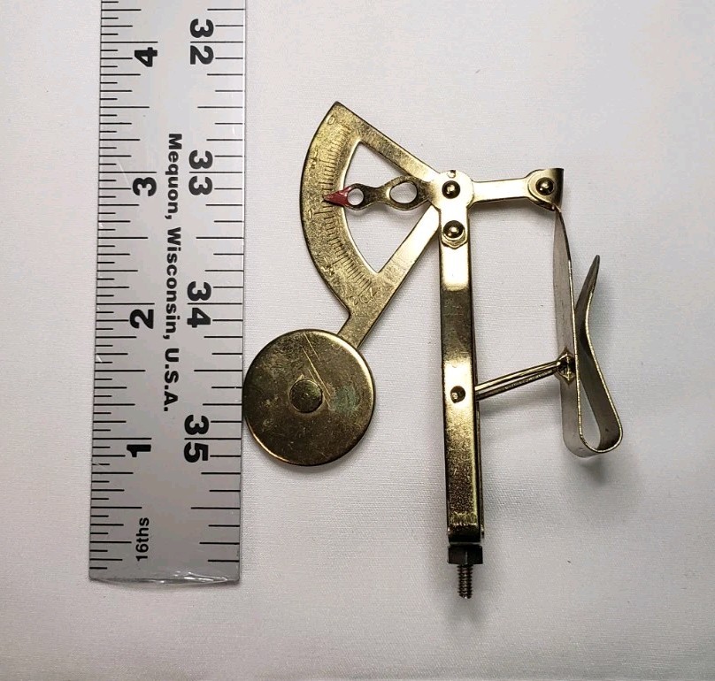 Vintage Postage Letter Scale, Japan, Missing Bottom Attachment
