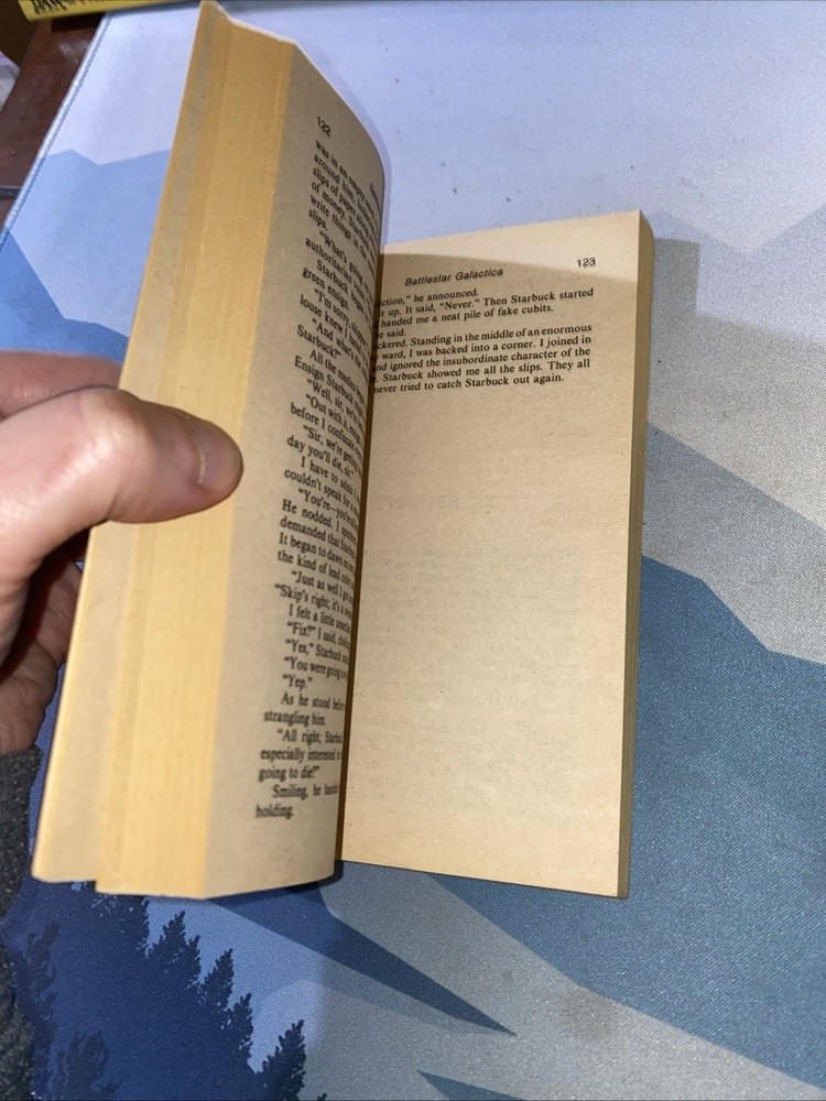 Battlestar Galactica Paperback Book 1978
