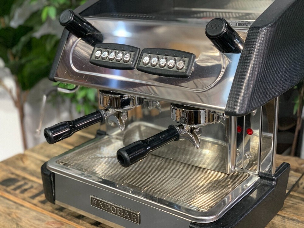 EXPOBAR ELEGANCE COMPACT 2 GROUP STAINLESS STEEL