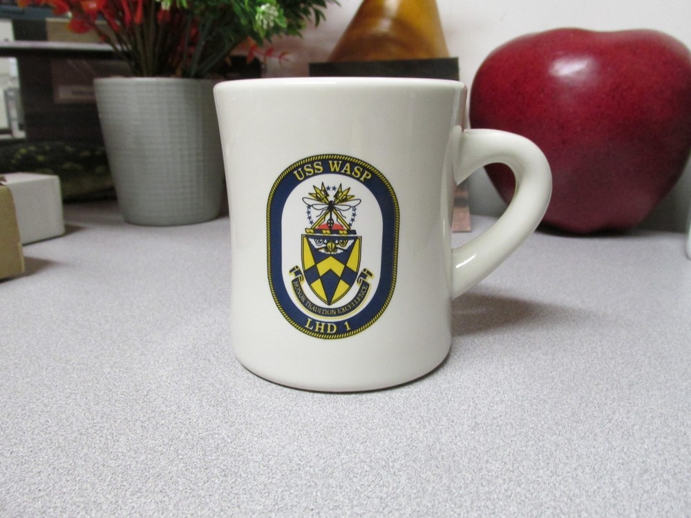USS WASP LHD 1 Ceramic Coffee Cup
