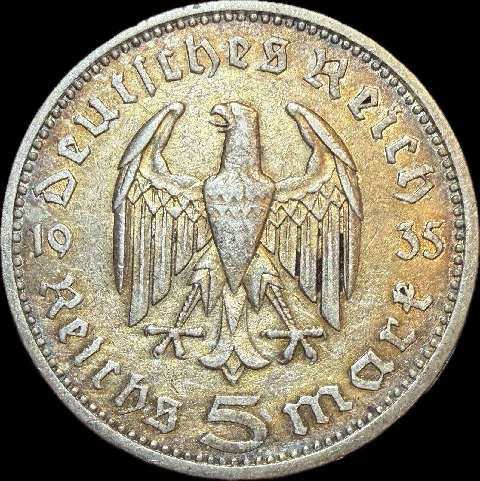 4 silver coins Of The German Third Reich