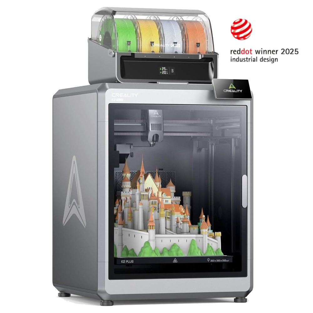 Creality K2 Plus Combo 3D Printer With 2-Pack Space Pi Plus & 4KG RFID Filament