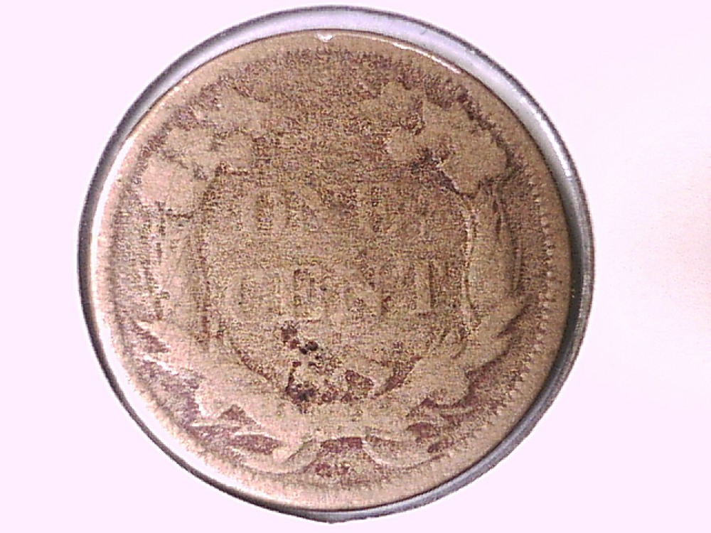 1858 Flying Eagle Cent Genuine Raw Ungraded 00487