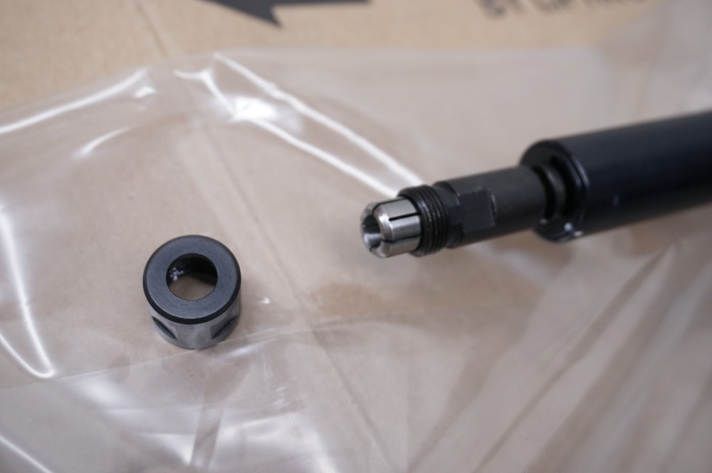 SCHUNK MFT-R 390 Pneumatically Driven Brushing Deburring Spindle 1451627 New