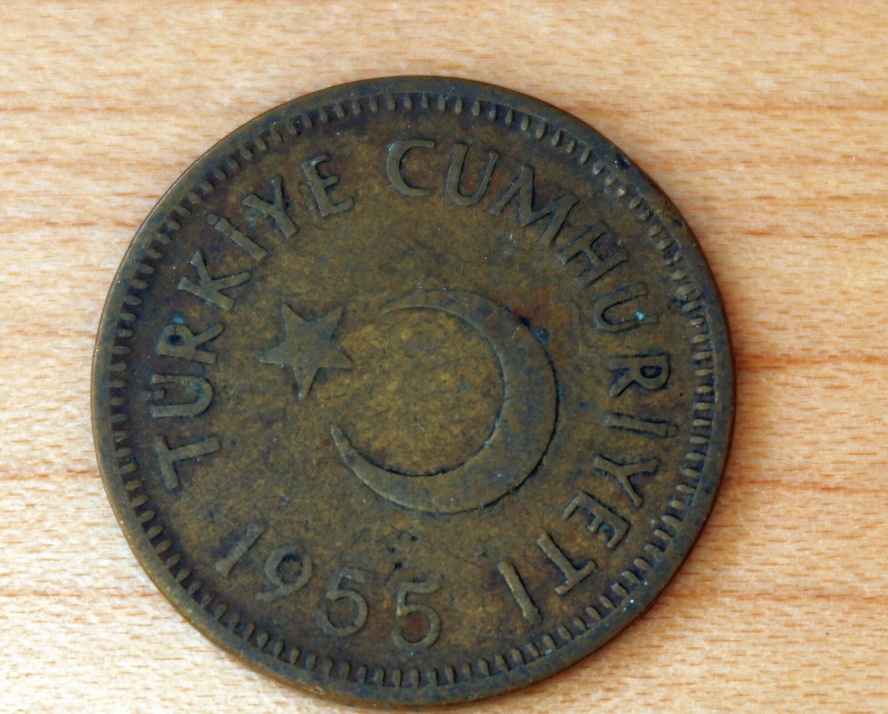 1955 Turkey 25 Kurus