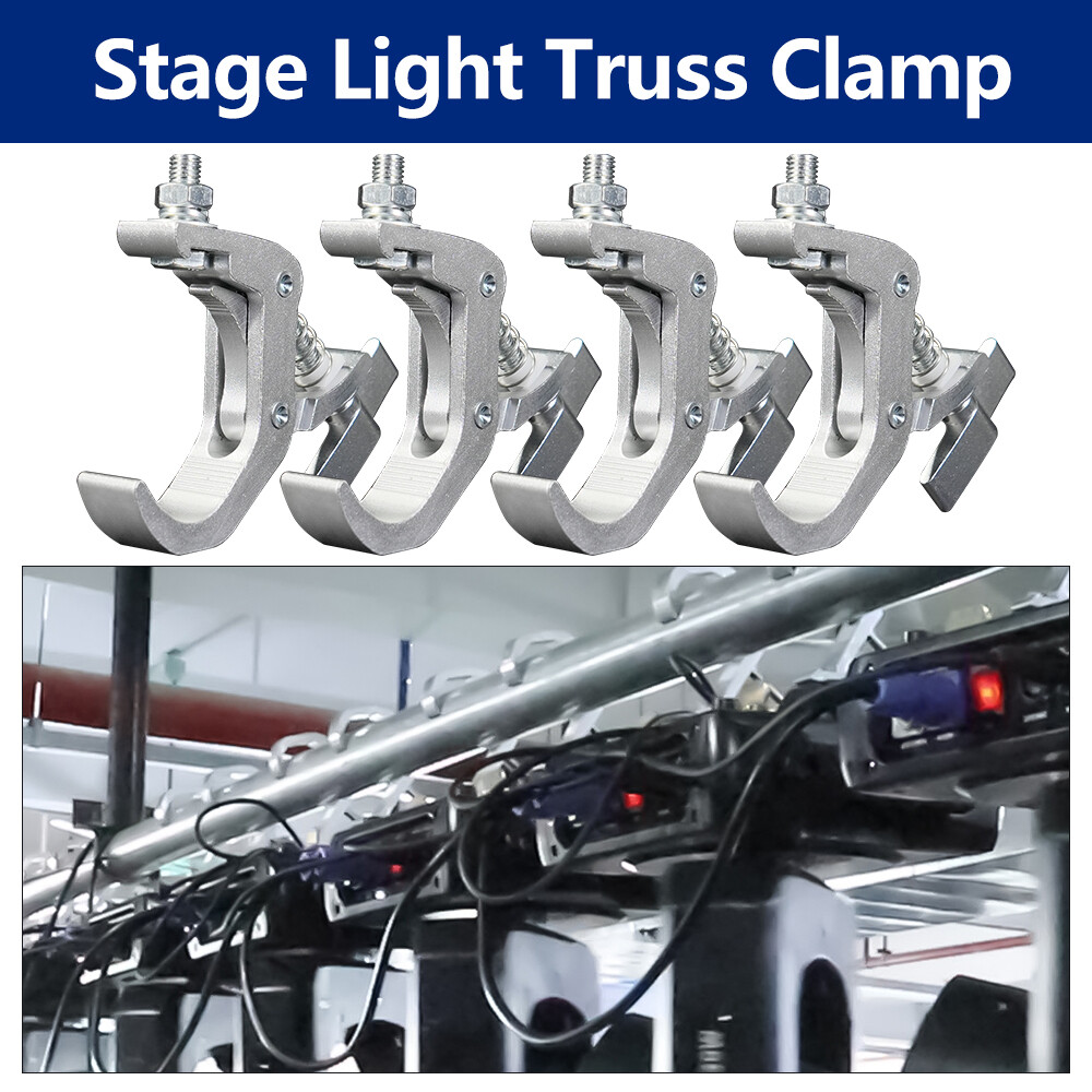 4PCS Clamp Truss Bracket Hook Clamp Stage DJ Lighting Projector Light Multi Use