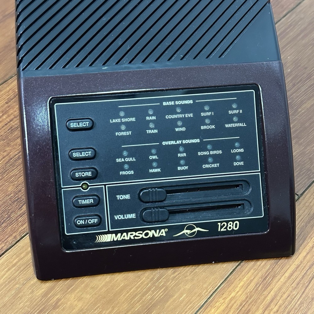 MARSONA 1280 Programmable Sound Conditioner Machine w/ Adapter - Tested Works