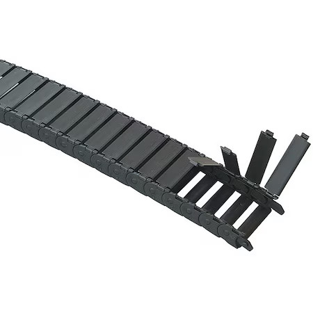 KABELSCHLEPP 0130.40.0205 Microtrack(TM), Open, Nylon, Width 46mm, 5Ft