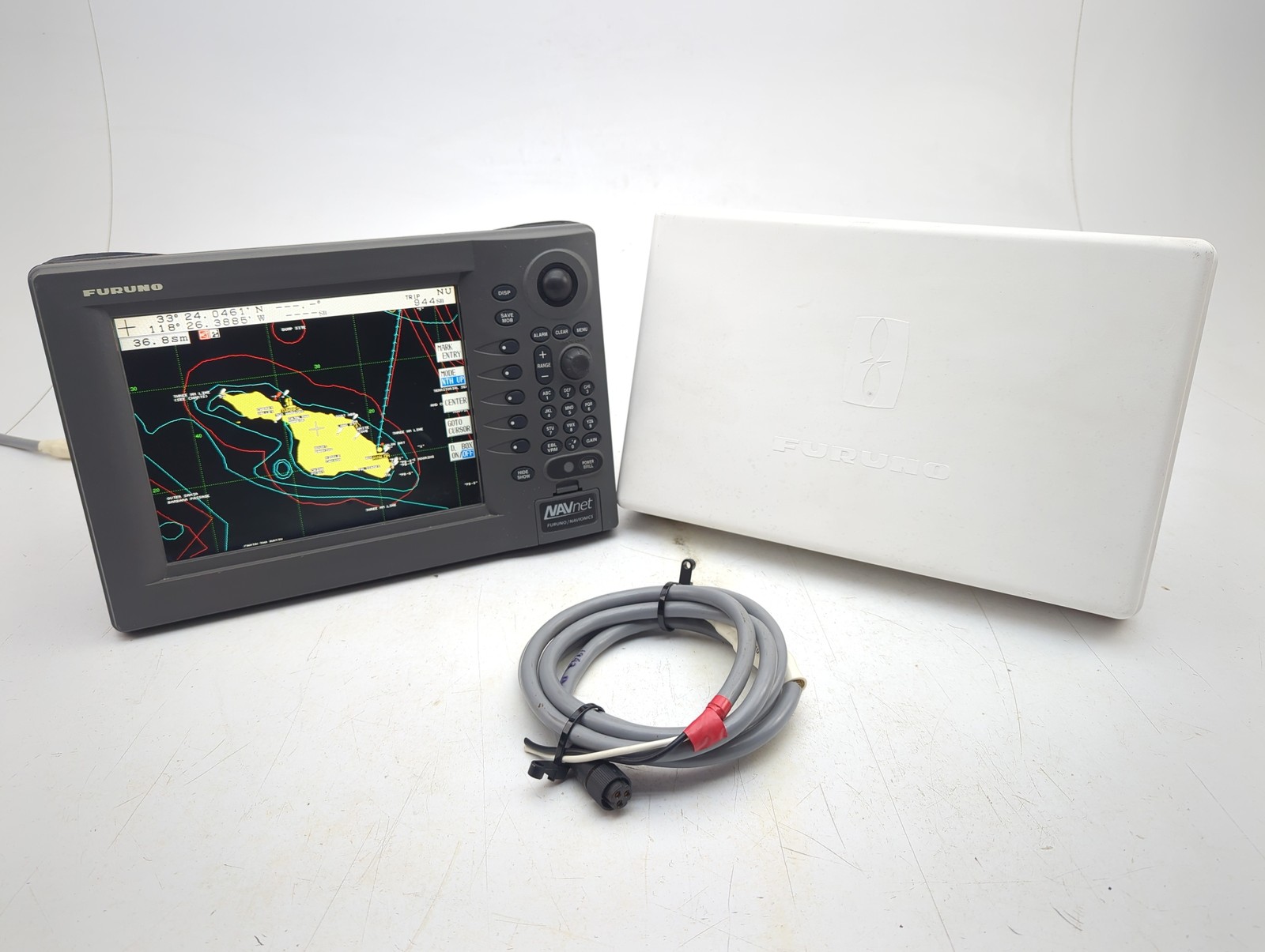Furuno RDP-139 NavNet VX1 CMAP 10" GPS FishFinder Radar Chartplotter Display