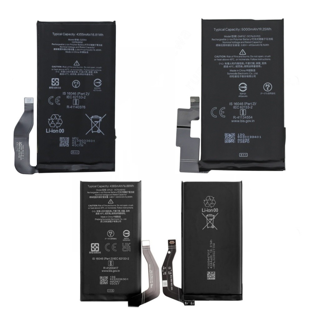 For Google Pixel 7 / 7A / 7 Pro Li-ion Internal Battery Premium Replacement US