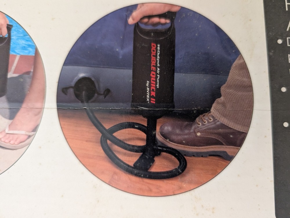 Intex Double Quick ll High-Output Air Pump W Box