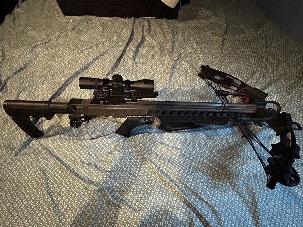 Killer Instinct Fuel 415 W/ RDC Scope Crossbow (Needs New String Soon)