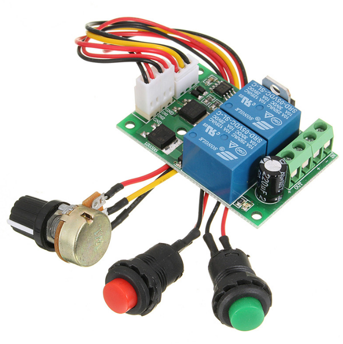 DC6V 12V 24V PWM DC motor speed controller forward and reverse switch controller