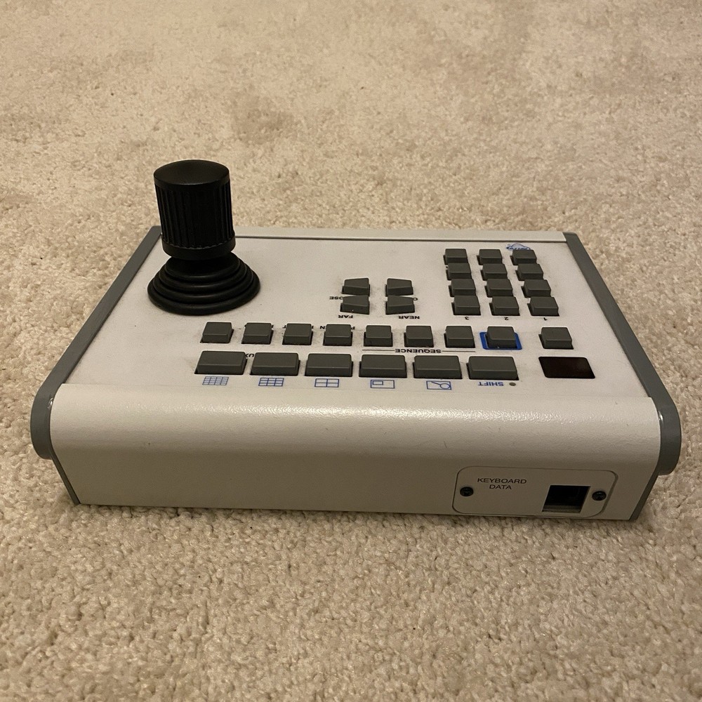 Pelco Joystick Keyboard Controller KBD300A Untested Sold As Is