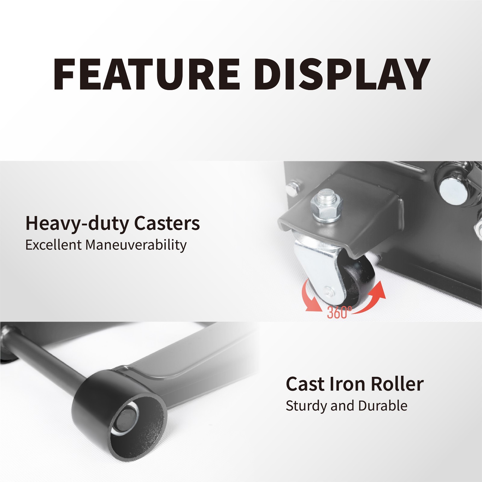 3 Ton Floor Jack Low Profile Rapid Dual Pistons Pump 2.9'' To 19.9'', Orange