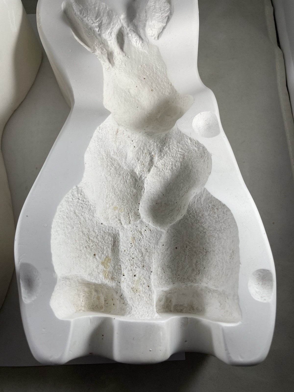 Nowell’s Inc 1996 Ceramic Slip Mold Bunny Rabbit NM-2105