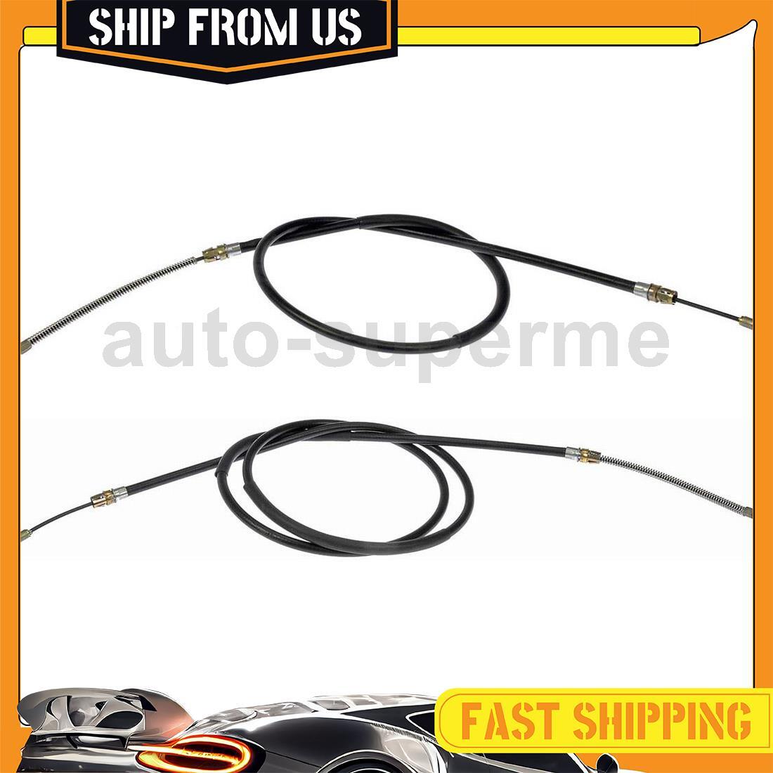 Dorman Parking Brake Cable Rear Set 2x For 1985-1996 Ford F-150 4.9L
