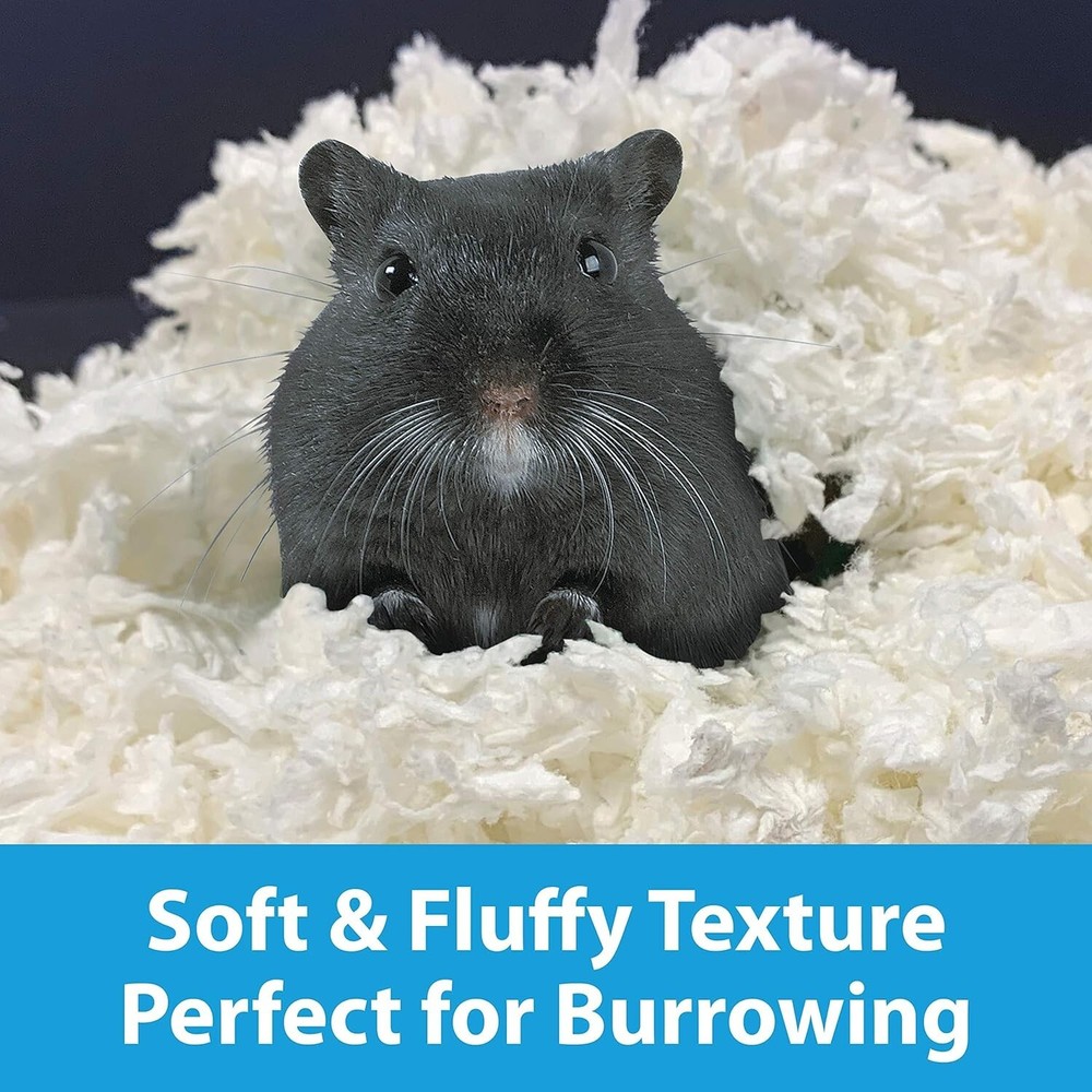 Premium White Paper Bedding for Small Pets - Odor-Control Guarantee