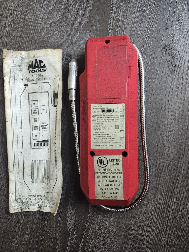 Mac Tools Model AC790A A/C R134a Leak Detector