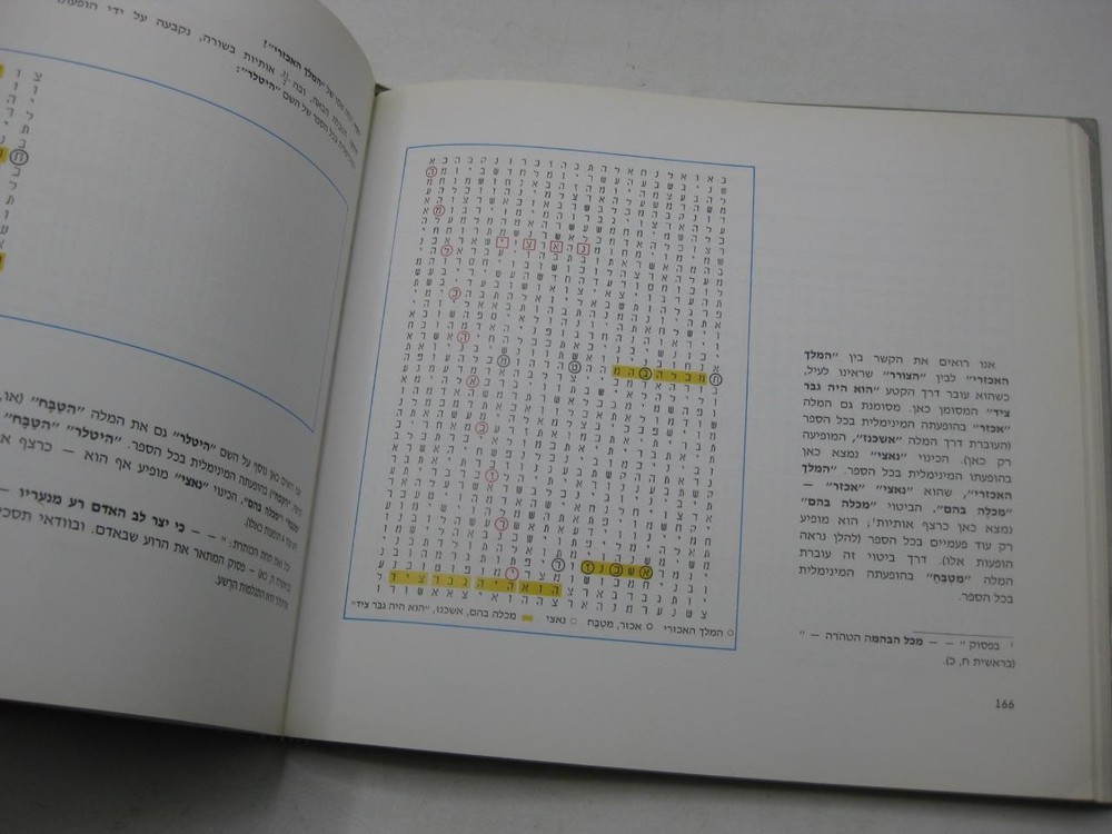 המימד הנוסף על הכתיבה הדו-מימדית בתורה דורון ויצטום BIBLE CODES Hamemad Hanosaf